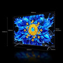 TCL P8L 75-Inch QD-Mini LED 144Hz VRR HDR 10+ Onkyo 2.1 Dolby Vision Game Master + حجز مسبق هدية S55H
