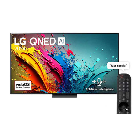 LG 75QNED86T6A QNED AI QNED86 4K Smart TV AI Magic remote HDR10 webOS24 شاشة الجي حجم 75