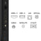 TCL V6C 75" UHD 4K TV With Dolby Audio HDR 10