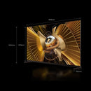 TCL X11L 75-Inch Flagship SQD-Mini LED TV Up to 20736 Zones HDR 9000nits نطاق الالوان الواسع BT2020 %100 + عرض الحجز المسبق مع هدية Z100-M