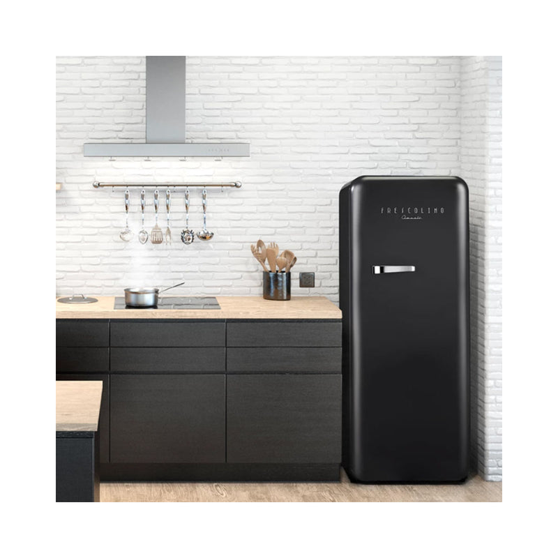 TRISA 7733.42 Frescolino Classic Refrigerator 110 W 281 L, Black ثلاجة كلاسيكية  تريزا