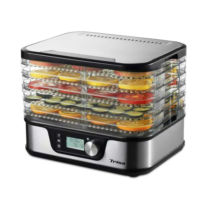 TRISA 7772.75 Healthy Snack 380 W, Silver ماكنة تجفيف الطعام تريزا