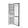 TRISA 77800.4845 Combi Fridge 378 L, Stainless Steel Black ثلاجة كومبي 378 لتر، ستانلس ستيل أسود تريسا