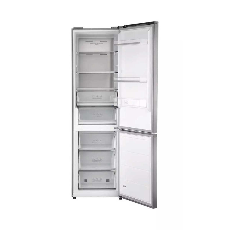 TRISA 7800.7545 Combi Fridge 378 L, Stainless Steel ثلاجة كومبي 378 لتر، ستانلس ستيل تريسا