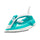 TRISA 7955.21 Steam Iron "Classic Steam i5521", Turquoise  مكوى تريسا