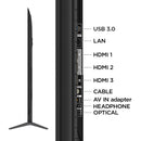 TCL 85T8C QLED TV 144Hz Native Refresh Rate | ONKYO 2.1 Hi-Fi System, 85 Inch