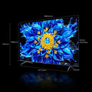 TCL P8L 85-Inch QD-Mini LED 144Hz VRR HDR 10+ Onkyo 2.1 Dolby Vision Game Master + حجز مسبق هدية S55H