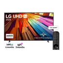 LG 86UT80006LB UHD AI UT80 4K Smart TV AI Magic remote HDR10 webOS24, 86 Inch شاشة الجي حجم 86