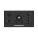 ALHAFIDH 90GQ095 Built-in Gas Cooker 90 cm, Black طباخ مدمج 90 سم خمس مشاعل الحافظ