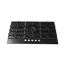ALHAFIDH 90GQ095 Built-in Gas Cooker 90 cm, Black طباخ مدمج 90 سم خمس مشاعل الحافظ