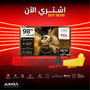 TCL X11L 98-Inch Flagship SQD-Mini LED TV Up to 20736 Zones HDR 10000nits نطاق الالوان الواسع BT2020 %100 + هدية مجانية Z100-M