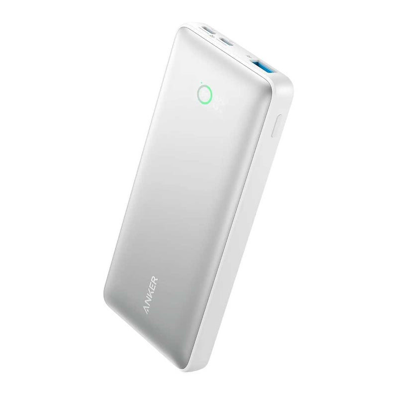 ANKER A1249H21 533 Powercore 10000 MAH PD 25W, White شاحن محمول انكر