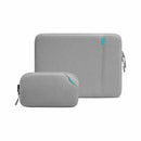 TOMTOC A13D2GW Defender-A13 Laptop Sleeve Kit For 14 inch MacBook Pro, Gray
