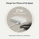 ANKER 5869 A1654H21 MagGo Qi2 Power Bank 10K mAh with built-in Stand, White شاحن محمول وايرلس انكر