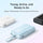 ANKER 5945 A1688H31 Power Bank 10K 30W Built-In USB-C  Cable, Blue شاحن محمول انكر