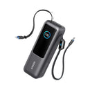 ANKER A1695H11 Power Bank 25K mAh 165W Built-In USB-C and Retractable Cable, Black باور بانك انكر