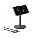 ANKER A25X1H11 MagGo Wireless Charger Single Stand 15W Qi2, Black شاحن لاسلكي MagGo أحادي الحامل بقوة 15 واط بتقنية Qi2، انكر