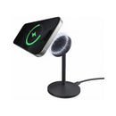 ANKER A25X1H11 MagGo Wireless Charger Single Stand 15W Qi2, Black شاحن لاسلكي MagGo أحادي الحامل بقوة 15 واط بتقنية Qi2، انكر