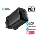 ANKER A2674K11 Charger 336 Powerport 67W USB C Gan Charger شاحن انكر