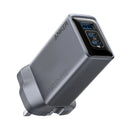 ANKER A2688241 Prime Charger 100W 3-Ports 2C1A GaNPrime, Silver شاحن برايم ب ثلاث منافذ انكر