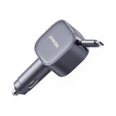 ANKER A2738HA2 Nano Car Charger 75W USB-C Port with Built-In USB-C Cable, Gray  شاحن سيارة نانو انكر
