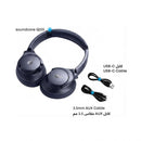 ANKER A3004H32 Soundcore Q20i Headphone, Blue سماعات راس انكر