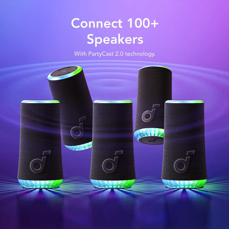 ANKER A3166011 Soundcore Glow Portable Speaker  مكبر صوت انكر