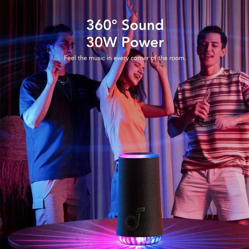 ANKER A3166011 Soundcore Glow Portable Speaker  مكبر صوت انكر