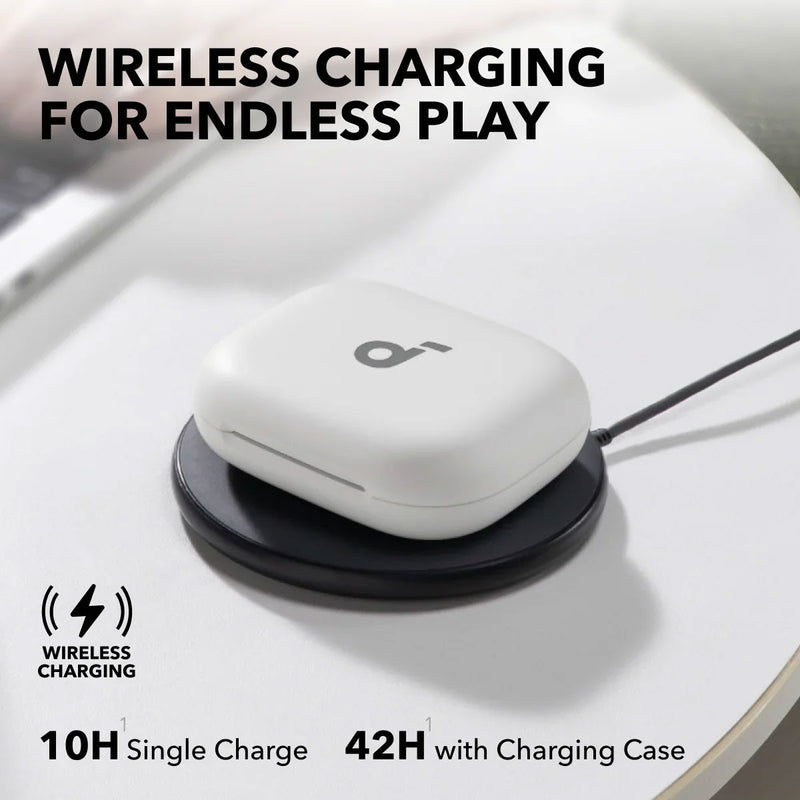 ANKER A3874H21 5984 AeroFit 2 | Adjustable Open-Ear Wireless Earbuds, White سماعات انكر