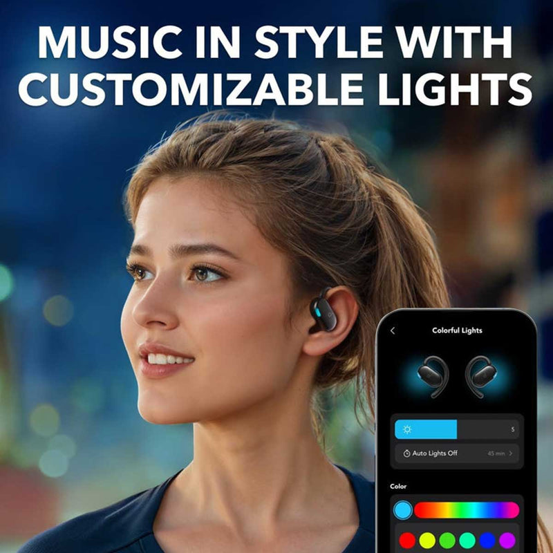 ANKER 5920 A3876H11 Soundcore V20i Open-Ear TWS, Black سماعات انكر