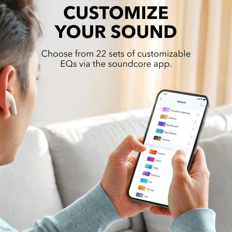 ANKER 5922 A3994H21 Soundcore K20i TWS Semi-In-Ear, White سماعات انكر