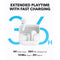 ANKER 5922 A3994H21 Soundcore K20i TWS Semi-In-Ear, White سماعات انكر