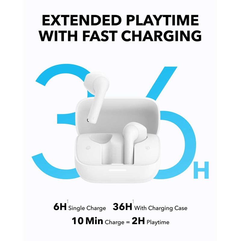 ANKER 5922 A3994H21 Soundcore K20i TWS Semi-In-Ear, White سماعات انكر