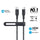 ANKER A80F5H11 4989 PowerLine USB C to USB C Cable Fast Charging 140W, Black  كيبل انكر