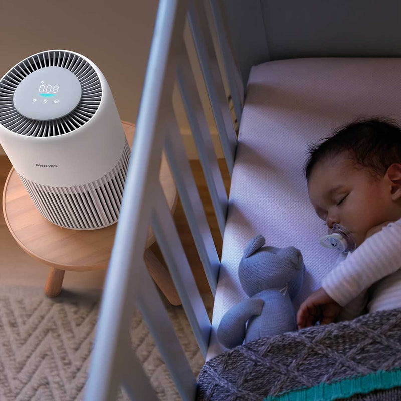 PHILIPS AC0920/10 PureProtect Mini 900 Series Air Purifier, White منقي هواء فلبس