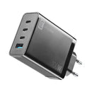 CELLULARLINE ACHUSBGAN4PD100UKK 3979 NANO GAN 100W Charger with 4 Ports, Black شاحن مع 4 مداخل