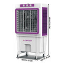 ALMATEEN ACMA6600PW-CH Air Cooler 55L, Purple كونفيرة المتين