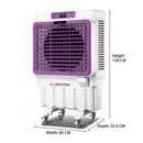 ALMATEEN ACMA8700PW-CH Air Cooler 75 L, Purple كونفيرة المتين