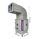 ALMATEEN ACMA9690PW-CH Air Cooler 117L, Gray كونفيرة المتين