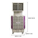 ALMATEEN ACMA9923PW-CH Air Cooler 200L, Beige كونفيرة المتين