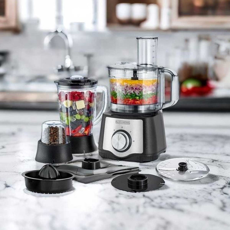 BLACK & DECKER FX650-B5 Food Processor, Black محضر طعام