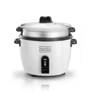 BLACK & DECKER RC2850-B5 2.5 Ltr. Non Stick Rice Cooker with Glass Lid جدر طبخ ارز