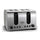 BLACK & DECKER ET444-B5 Toaster, 4-Slice, 2100W Double-Sided Heating محمصة 4 شرائح