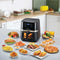 BLACK & DECKER AF5800-B5 Air Fryer, Black قلاية هوائية