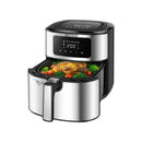 BLACK & DECKER AF7257-B5 6-in-1 Air Fryer 5.7L Stainless Steel AF7257-B5 - قلاية هوائية 6 في 1 بقوة 1500 واط وبسعة 5.7 لتر من بلاك اند ديكر