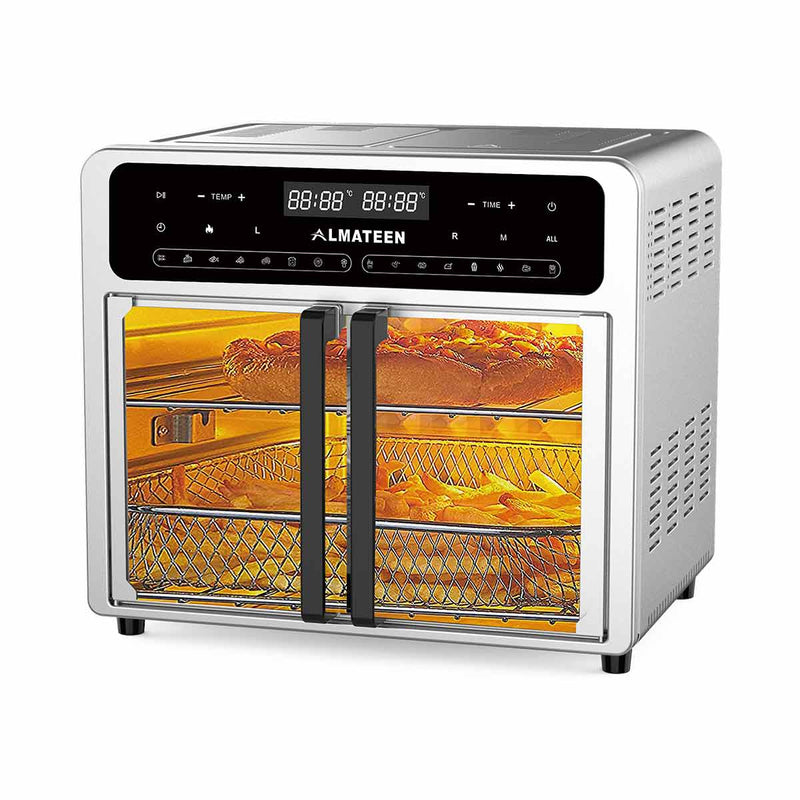ALMATEEN AFMA270SS-CH قلاية المتين الهوائية باب مزدوج