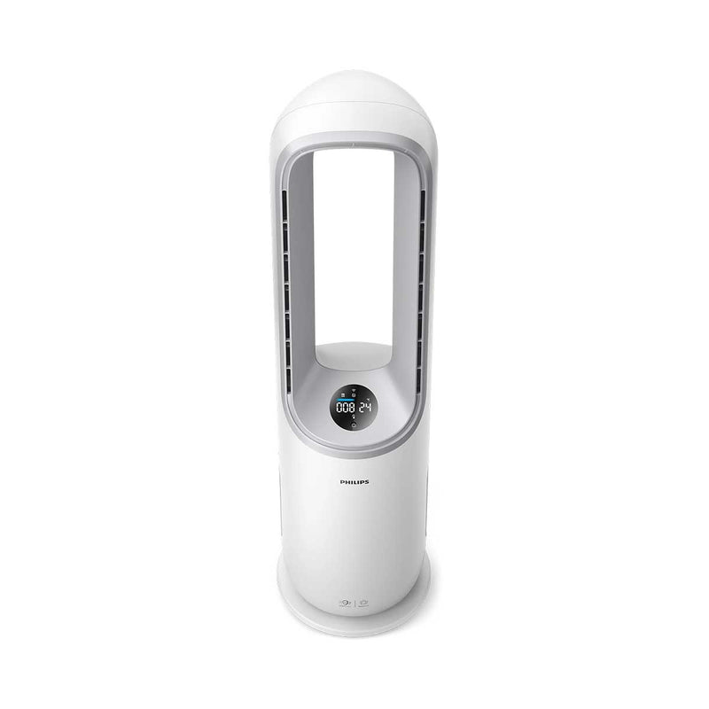 PHILIPS AMF765/30 Air Performer 7000 series 2-in-1 Air Purifier and Fan, White/Gray  جهاز تنقية الهواء والمروحة فلبس