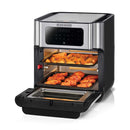 BLACK & DECKER AOF100-B5 Air Fryer Oven, Silver  قلاية هوائية