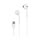 CELLULARLINE AUCAPSULEMSTYPECW 4329 Capsule Headphones with Cable and Built-in Microphone, White سماعات