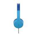 BELKIN AUD010HQBL SoundForm Mini Wired On‑Ear Headphones, Blue سماعة راسية بيلكن